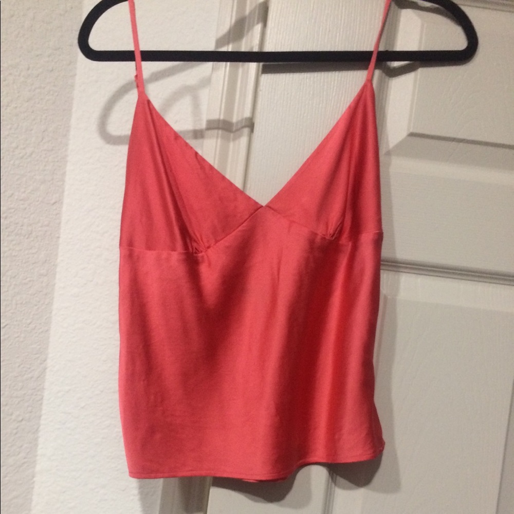 Silk tank top